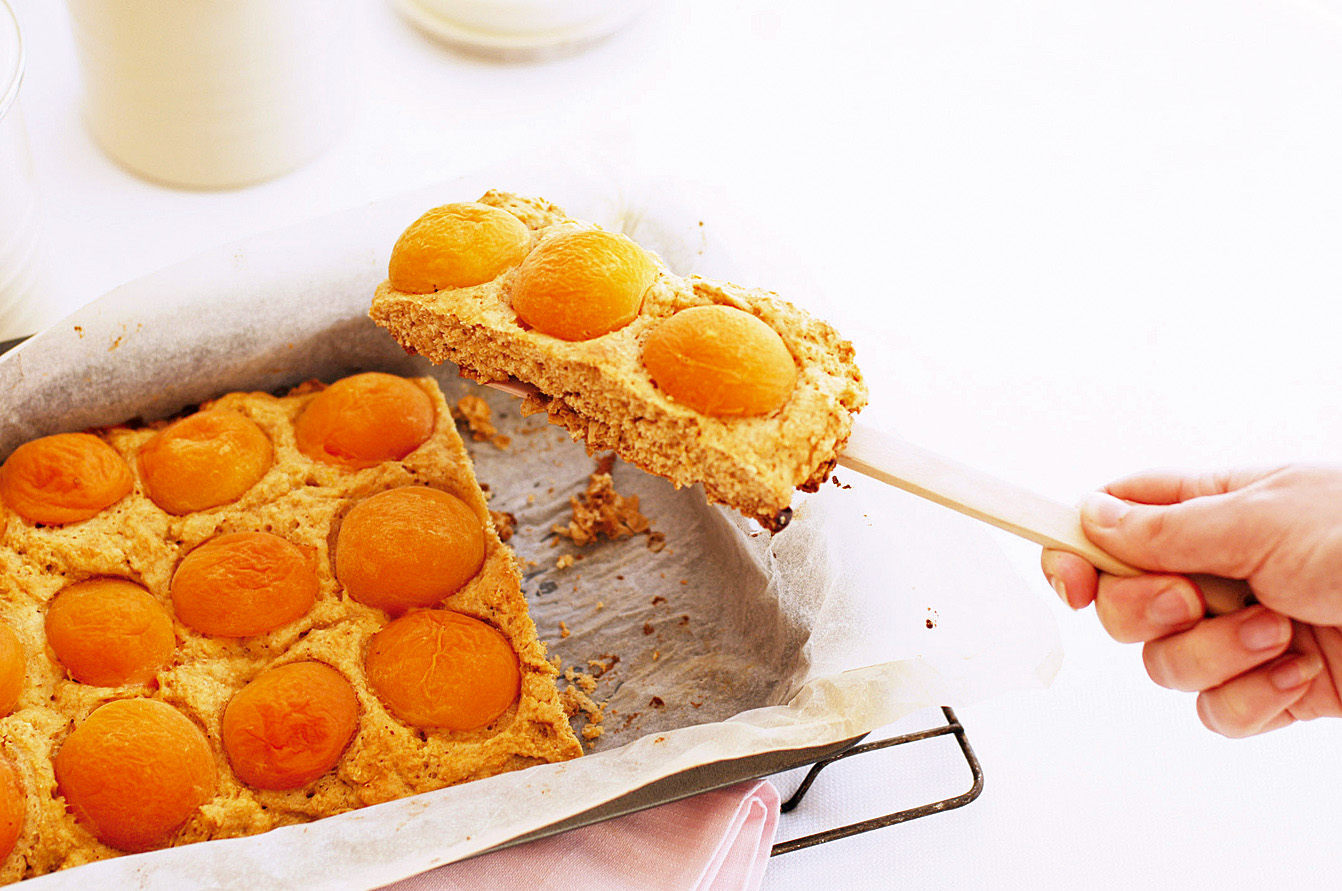 Apricot Dessert Slice