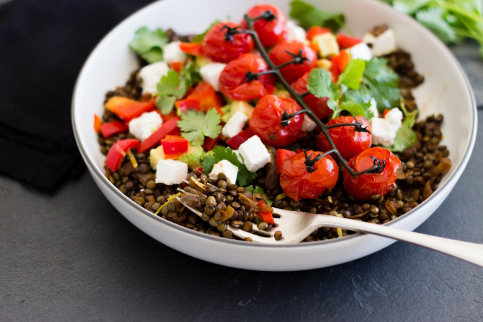 Green Lentil Salad