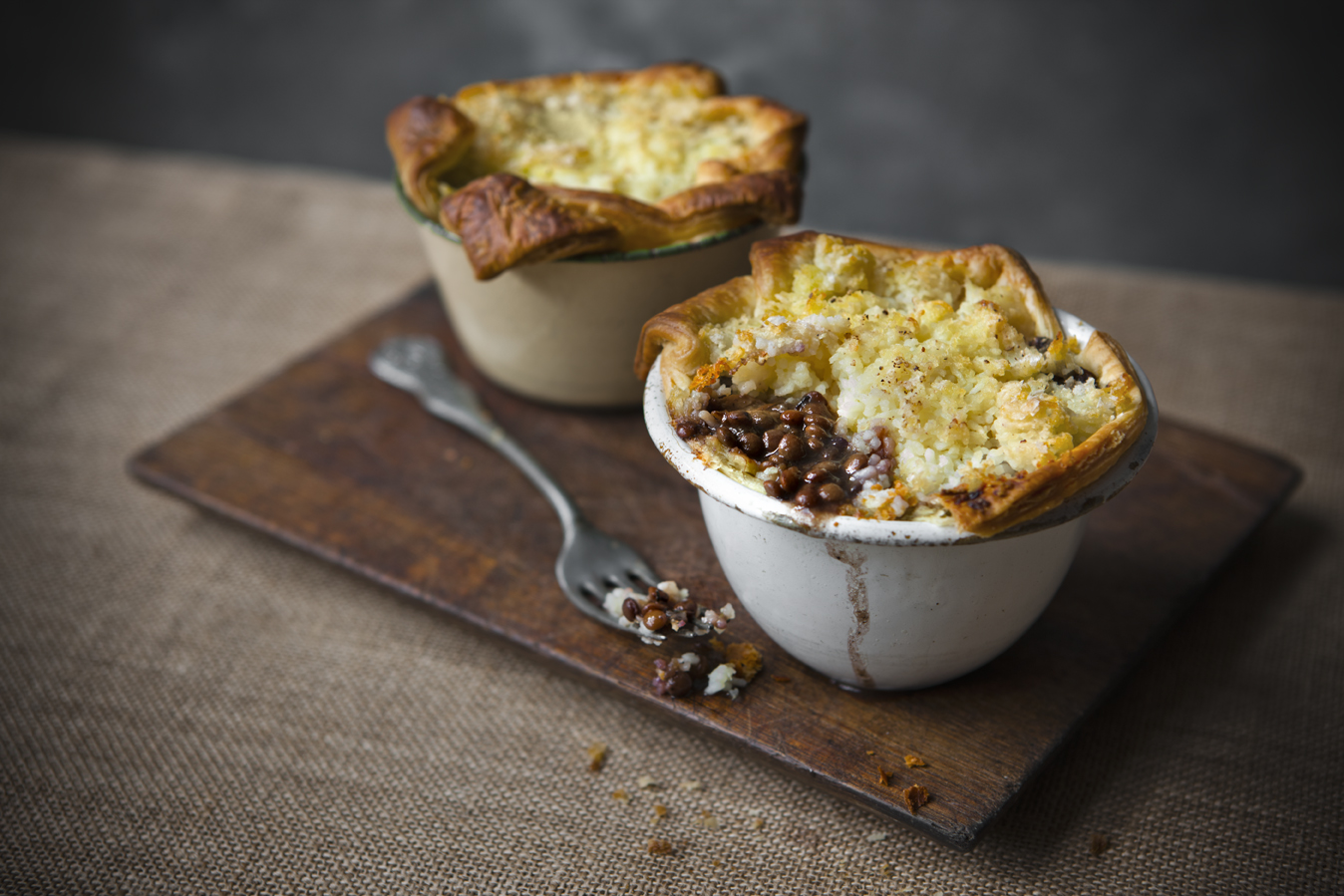 Red Lentil Shepherd’s Pie with Celeriac Mash