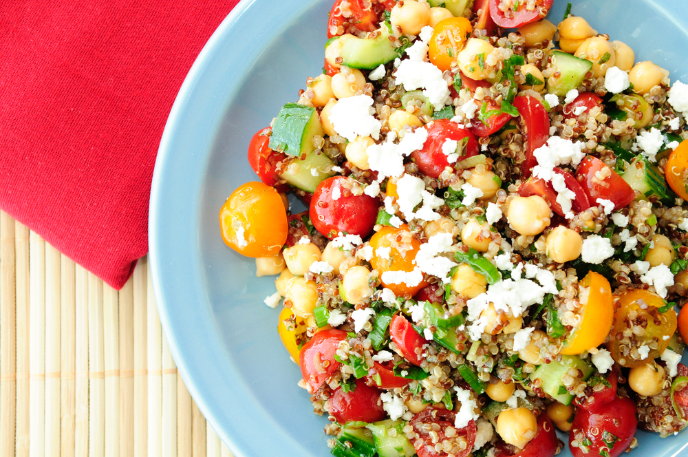 Red Quinoa & White Bean Pilaf