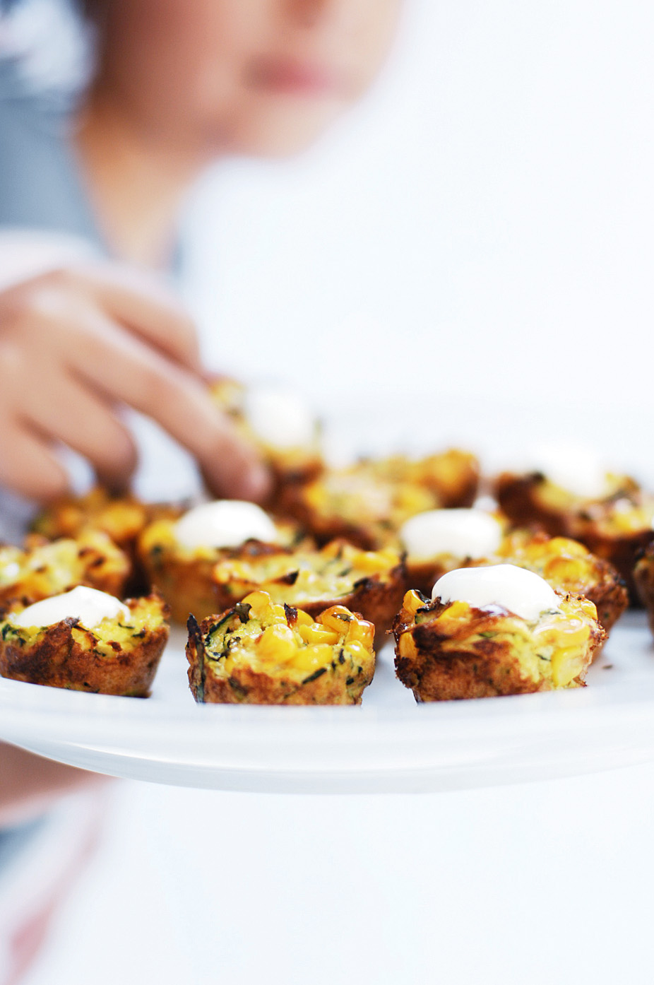 Sanitarium So Good corn, carrot and zucchini fritters recipe