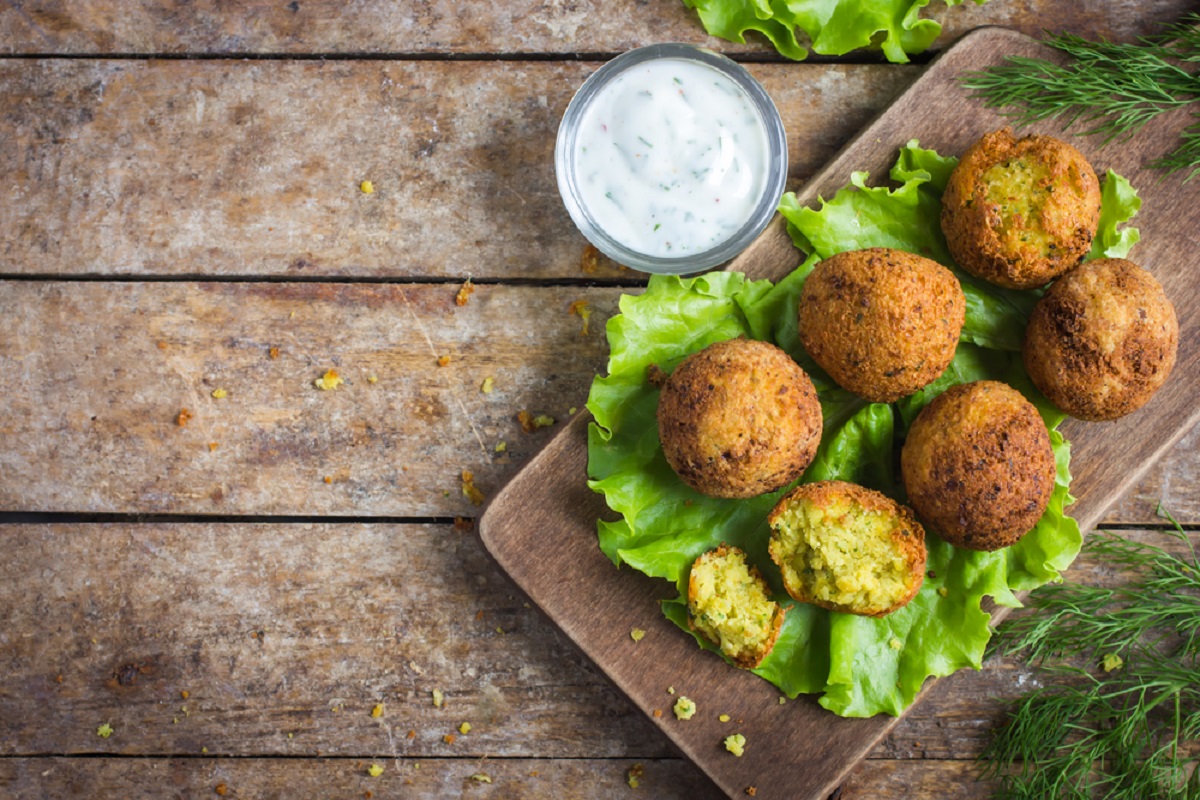 quick and easy faba bean falafell