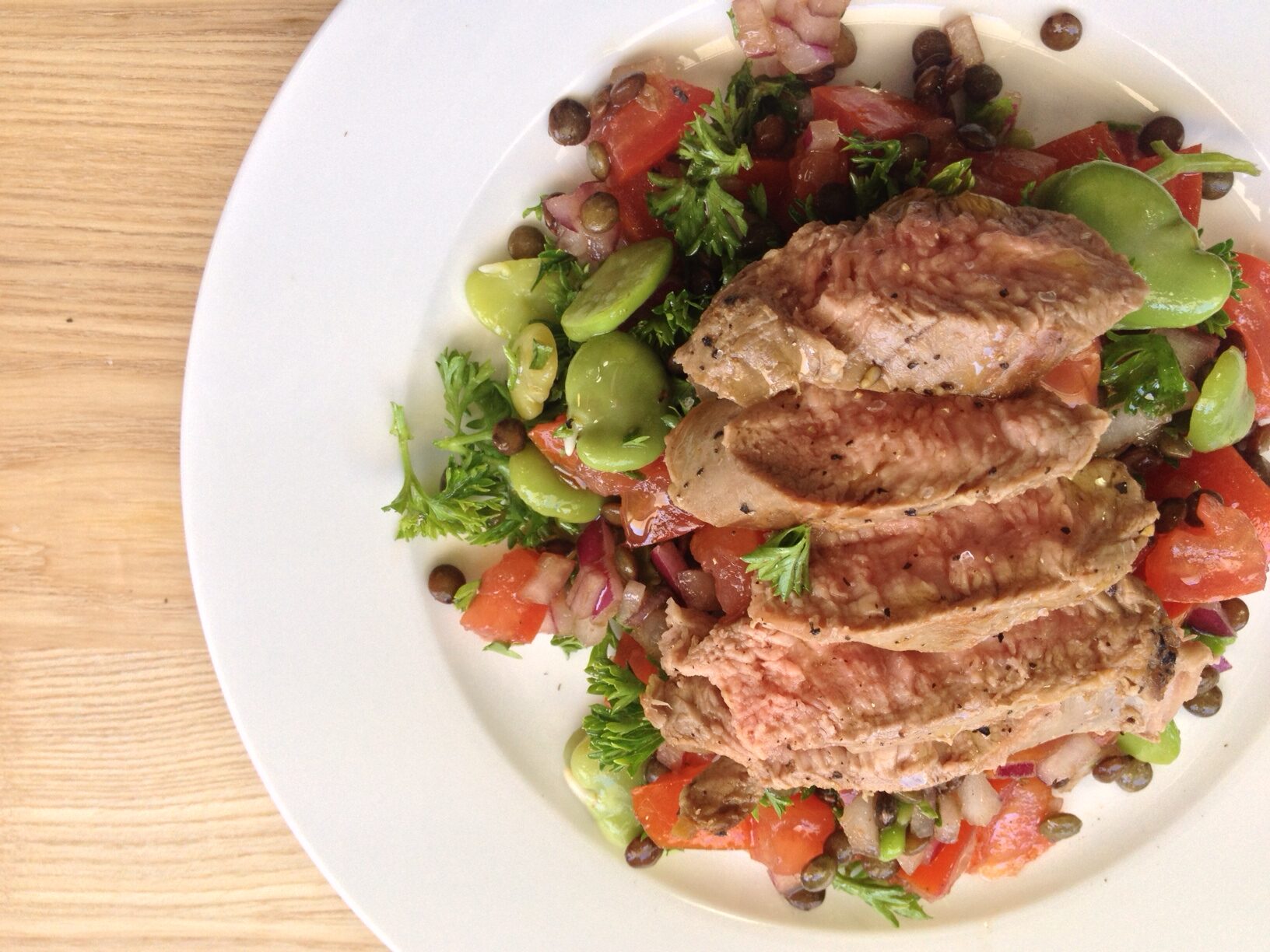 Lamb & Lentil Salad