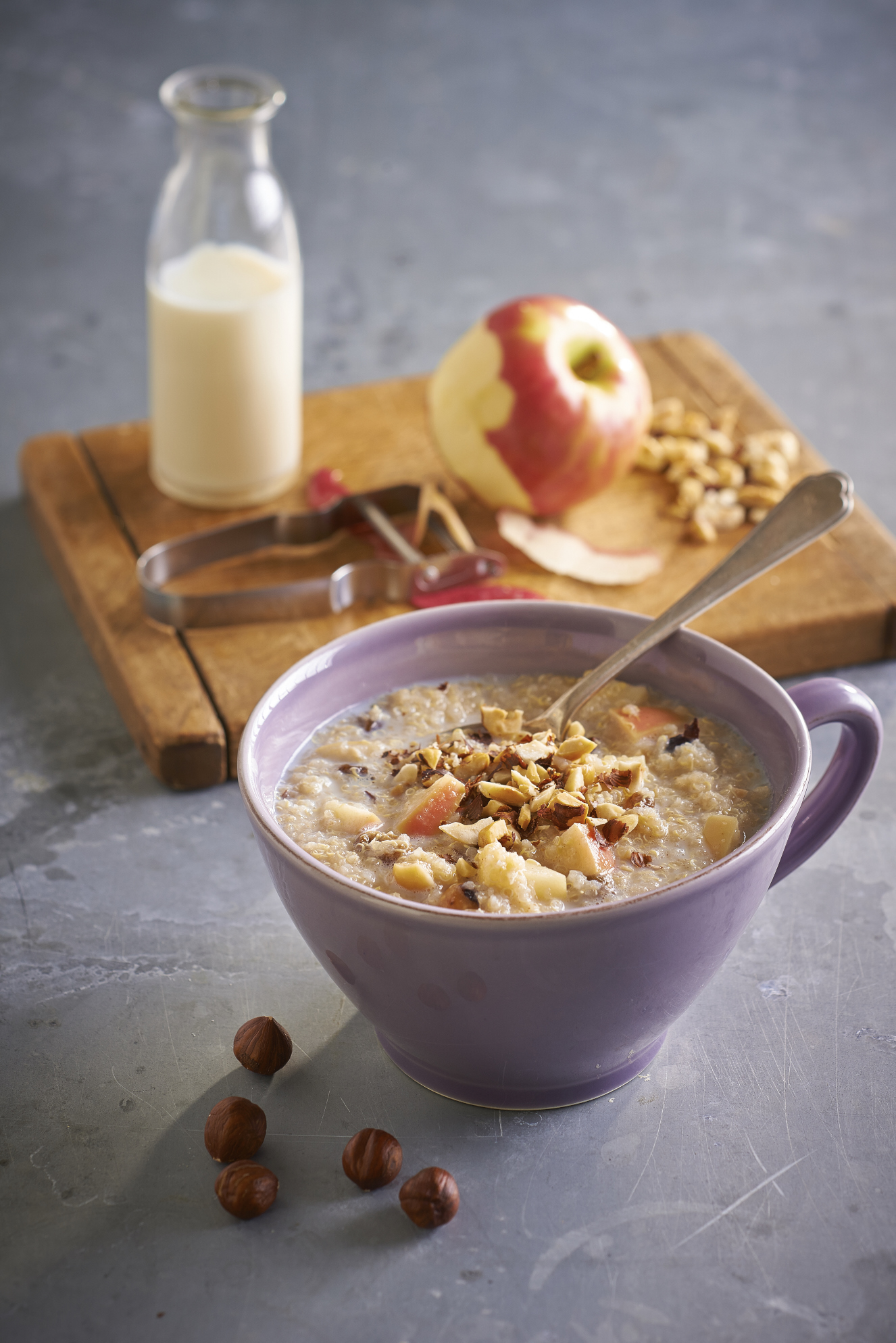 Quinoa Hazelnut Porridge