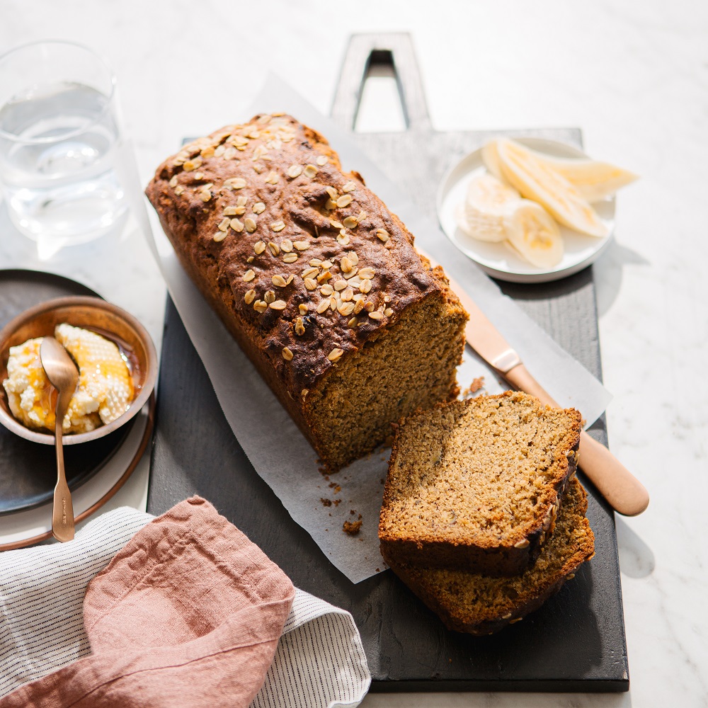 Oat Banana Bread