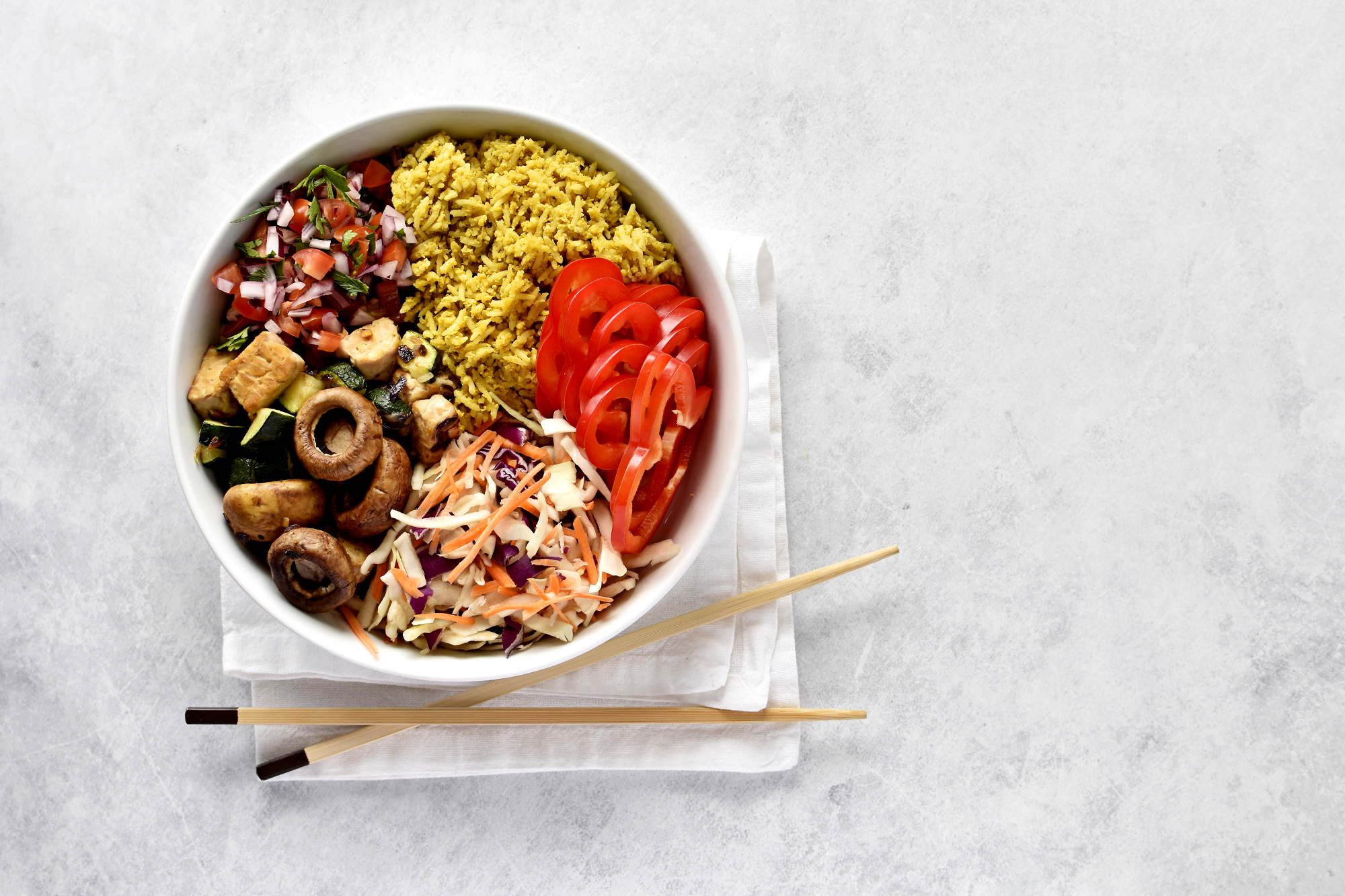 Tempeh Poke Bowl