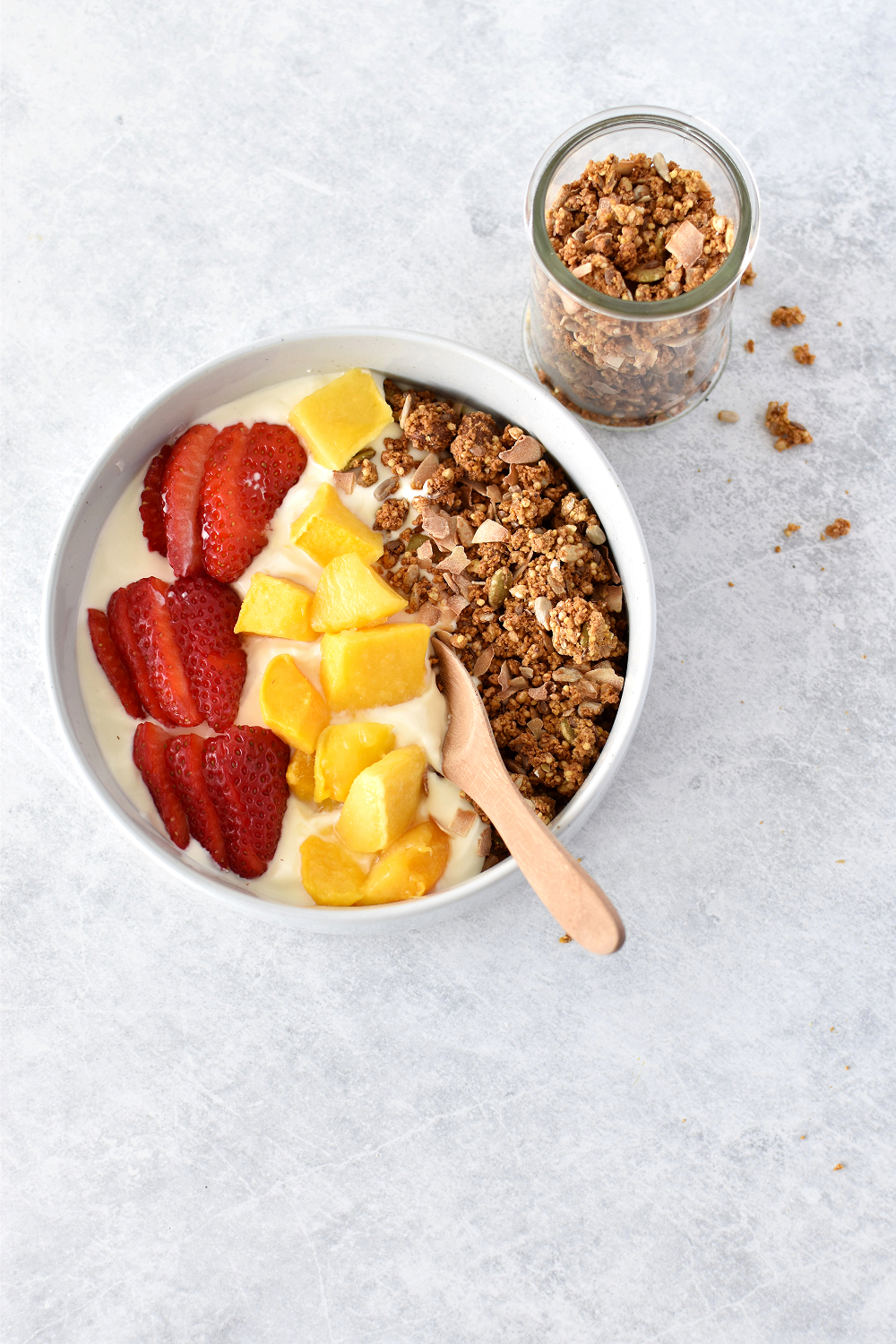 Lupin Granola Yoghurt Bowl