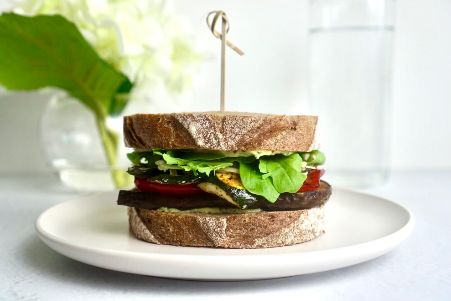 Italian Roasted Vegetable Sandwich