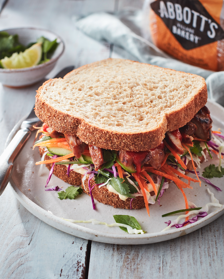 Vietnamese-inspired Chicken Sandwich
