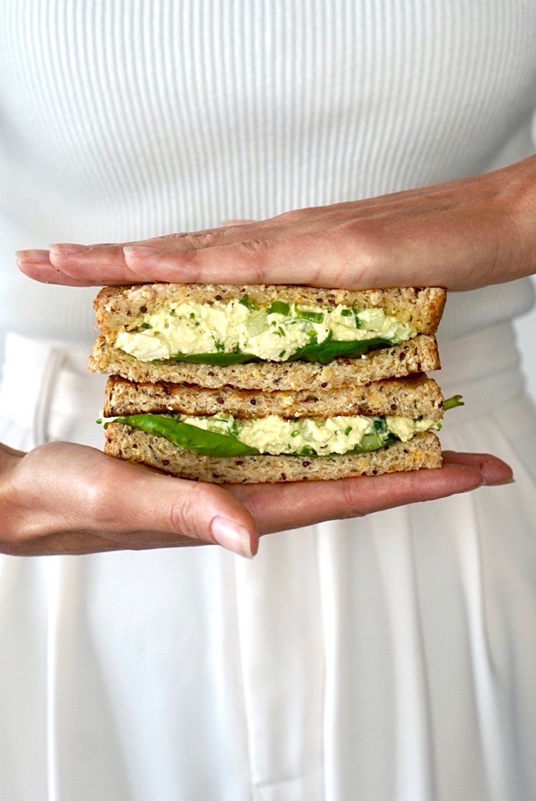 “Egg” Salad Sandwich