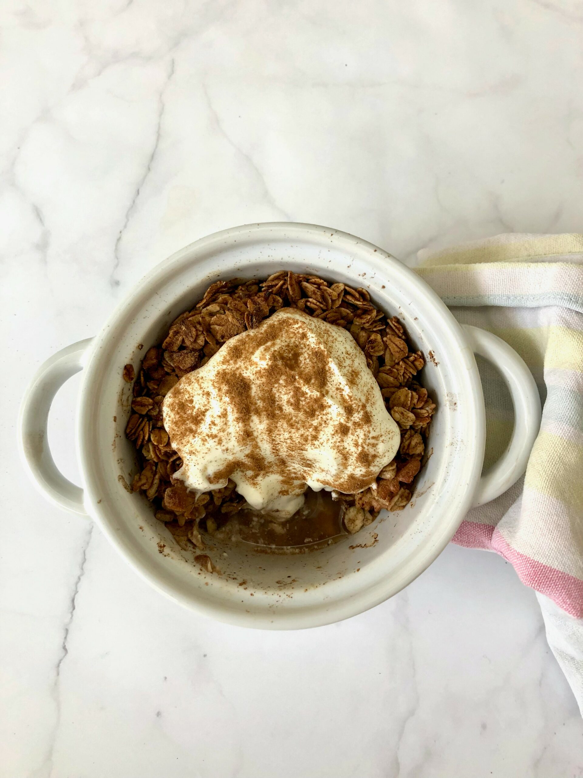 Pear and Walnut Crumble