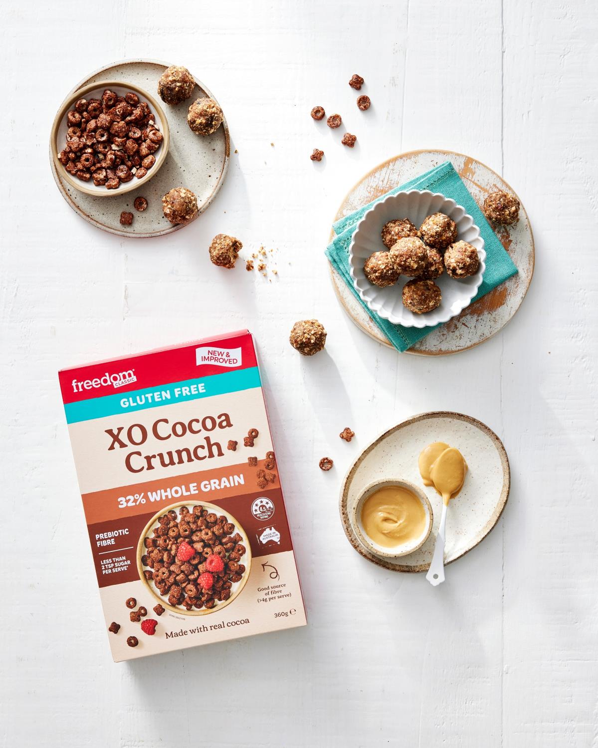 XO Cocoa Crunch Bliss Balls