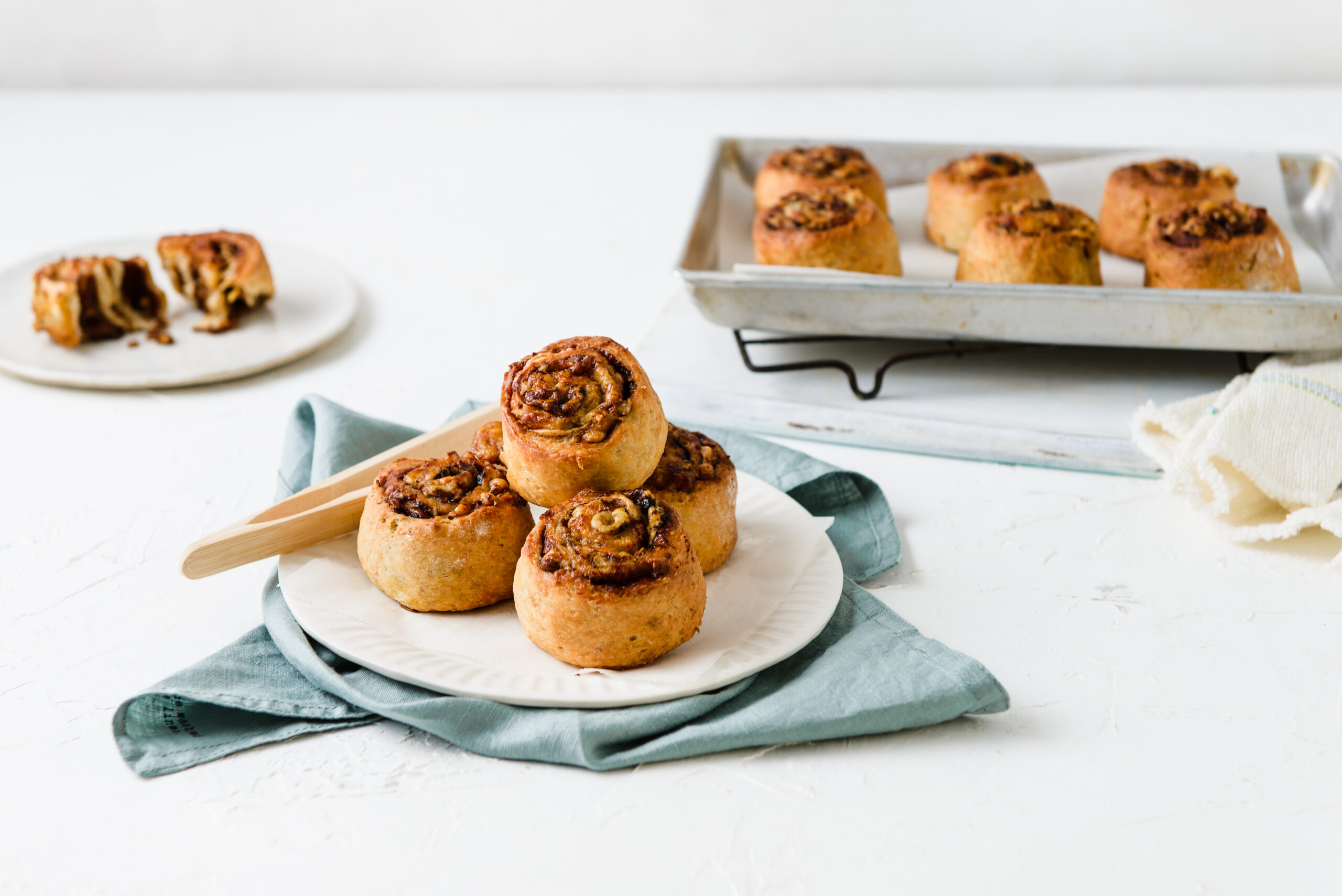 Cheese and Marmite scrolls