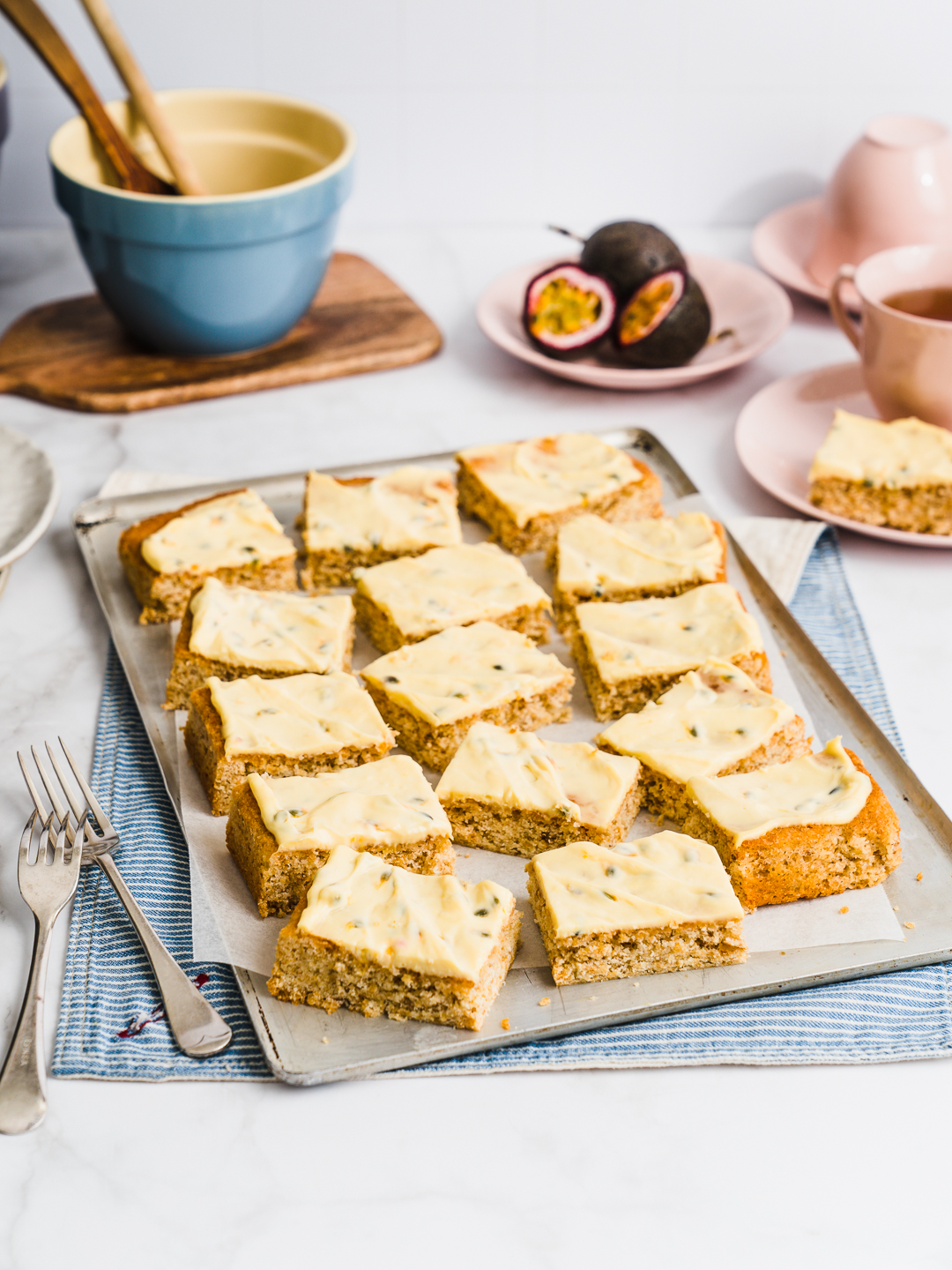 Lemon Passionfruit Weet-Bix™ Slice