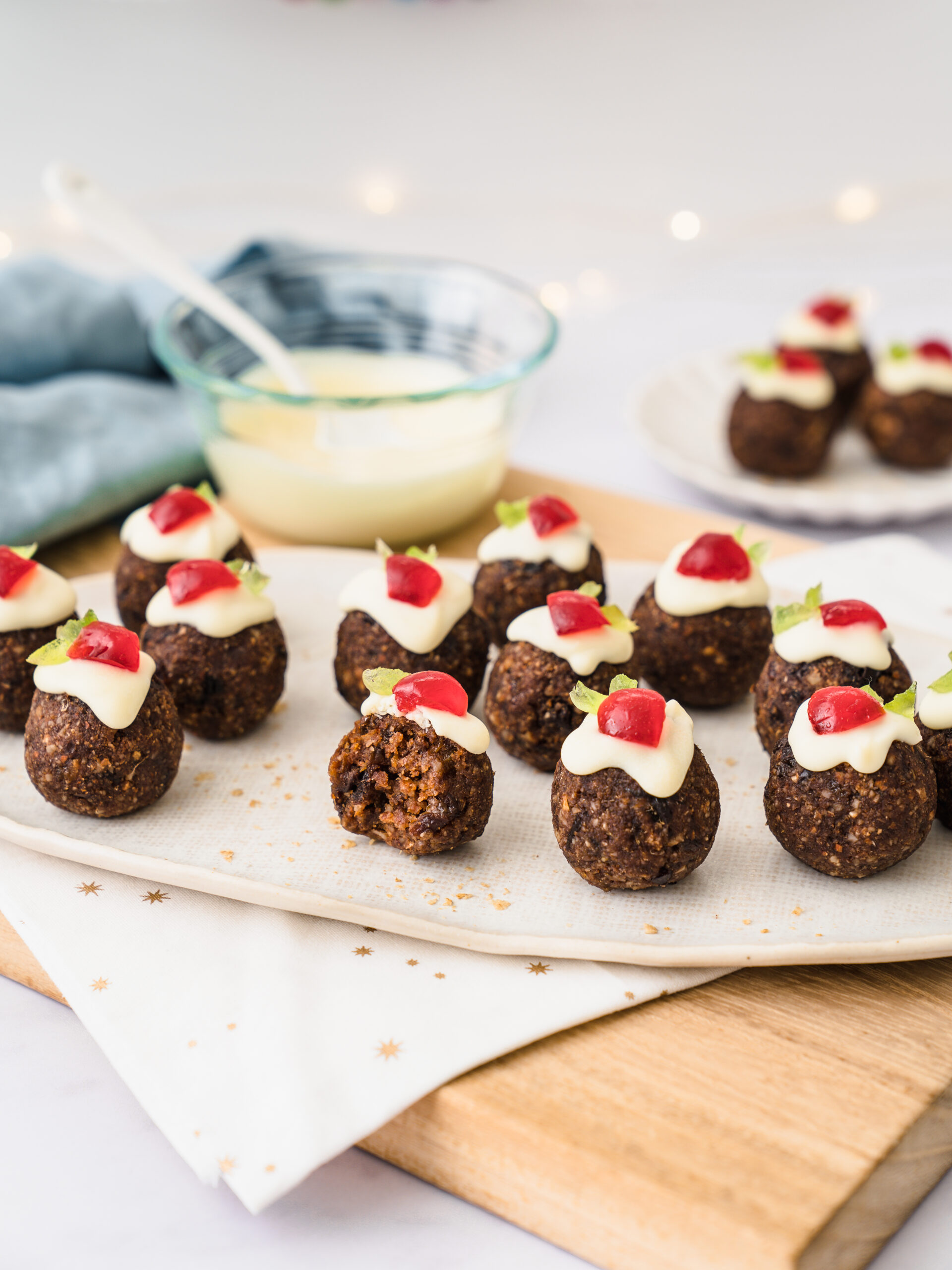 Plum Pudding Truffles