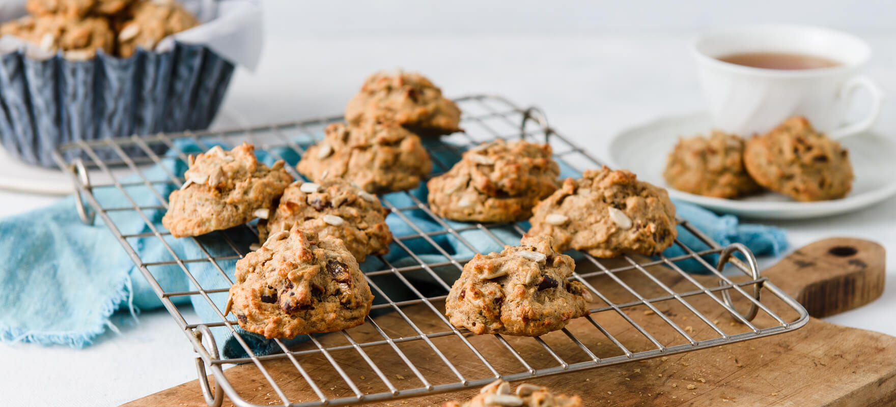Date and Seed Breakfast Cookies