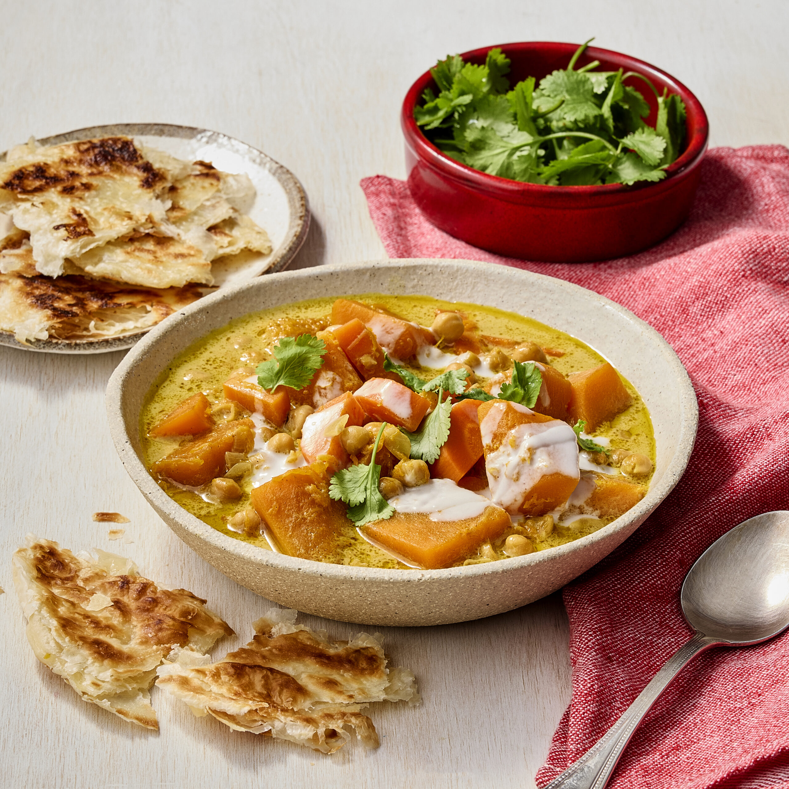 Pumpkin and Chickpea Curry