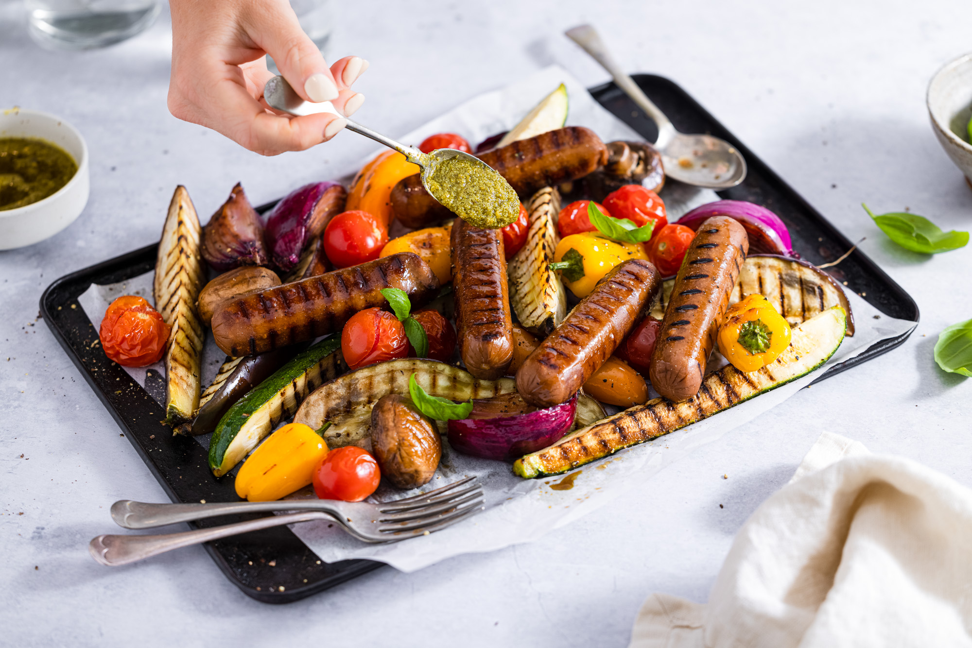 BBQ Roasted Vegies