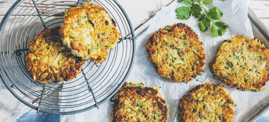 Lentil and Zucchini Patties