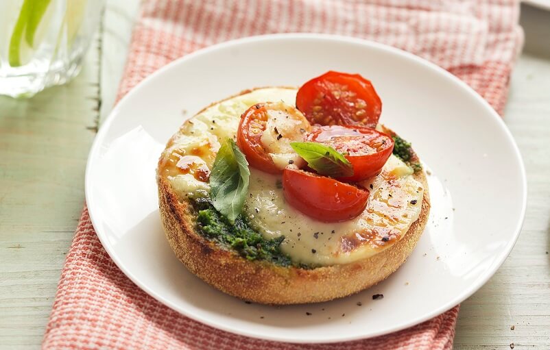 Pesto Pizza Melts